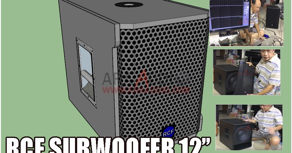 skema box rcf 12 inch