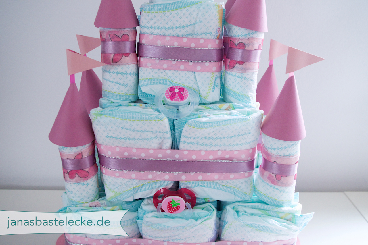 Windeltorte Heissluftballon Anleitung