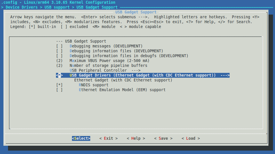 Embedded Linux USB Gadget 사용하기