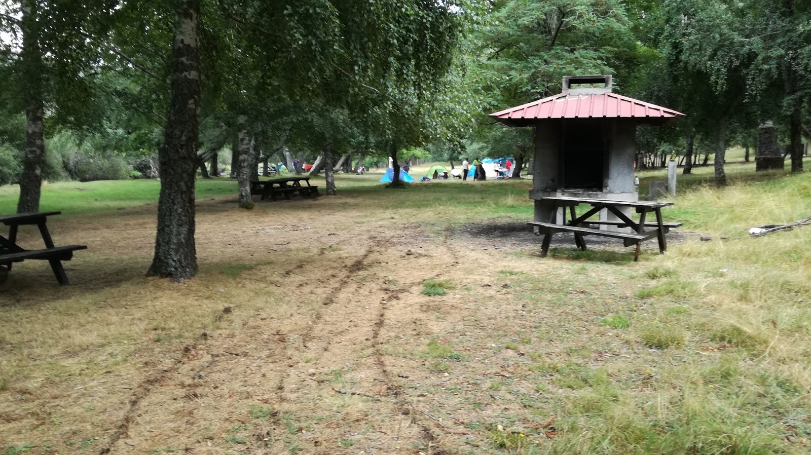 Churrasqueiras no Parque de Lazer do Covão da Ponte