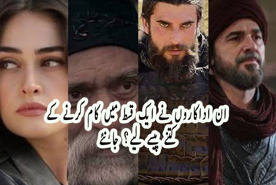 مشہور ڈرامہ ارطغرل غازی کے اداکاروں نے ڈرامہ کی ایک قسط میں کام کرنے کے کتنے پیسے لیے؟ مشہور ڈرامہ ارطغرل غازی کے اداکاروں نے ڈرامہ کی ایک قسط میں کام کرنے کے کتنے پیسے لیے؟