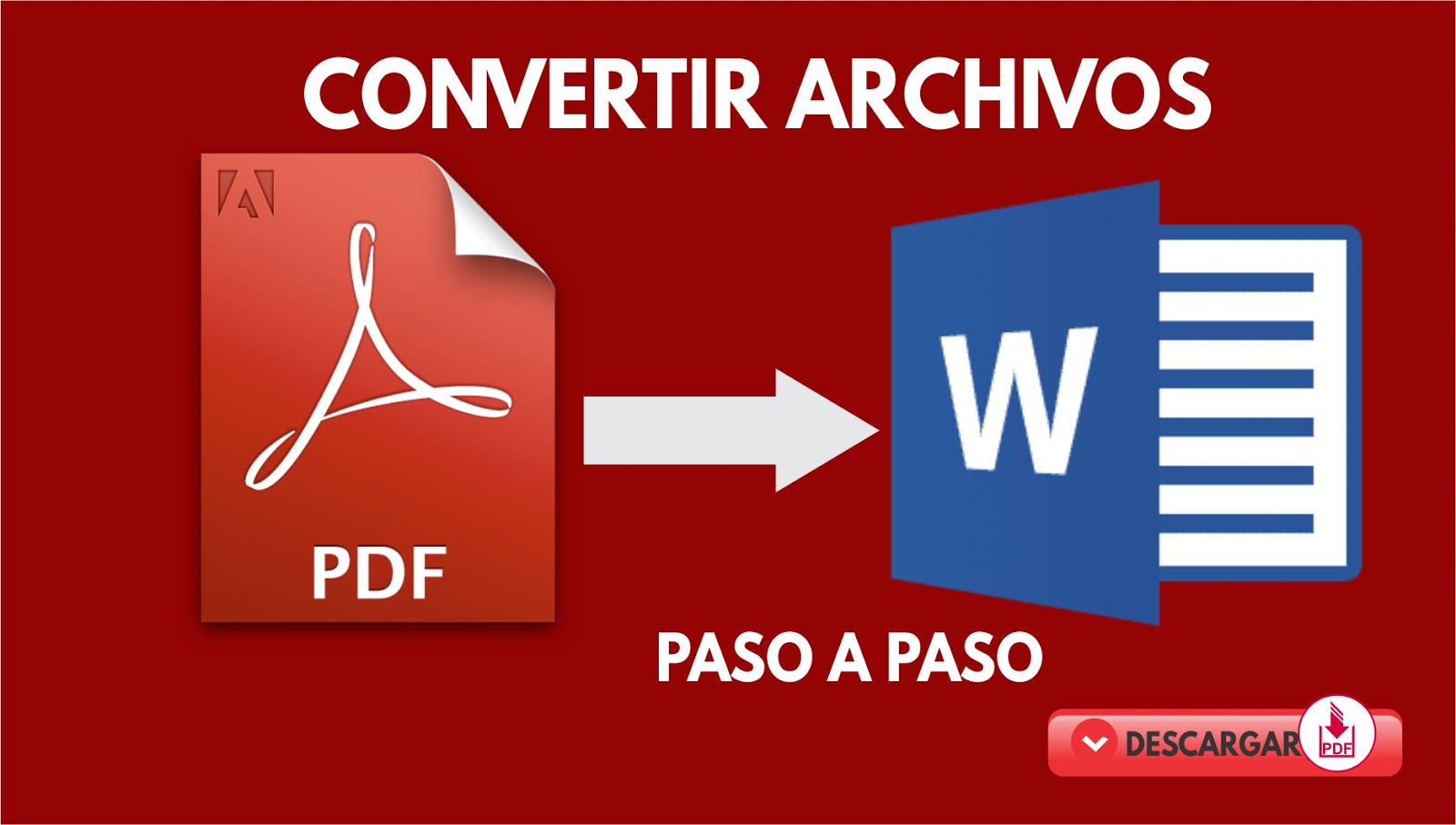 Como hacer archivos pdf