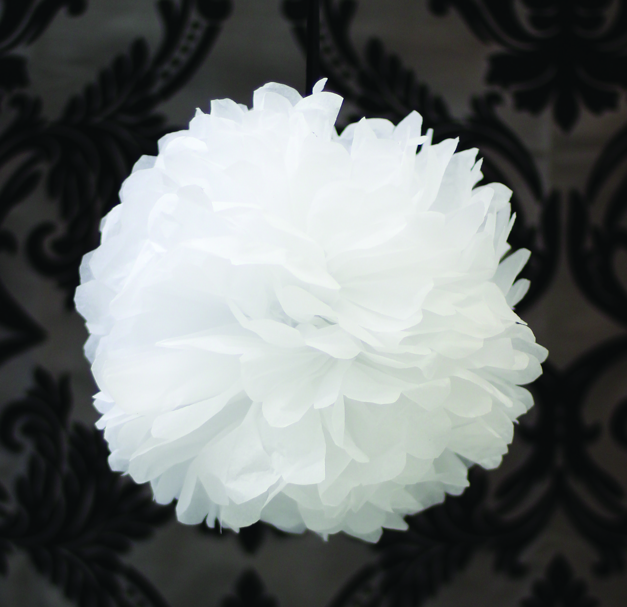 How To Make A Tissue Paper Pom Pom AppleGreen Cottage