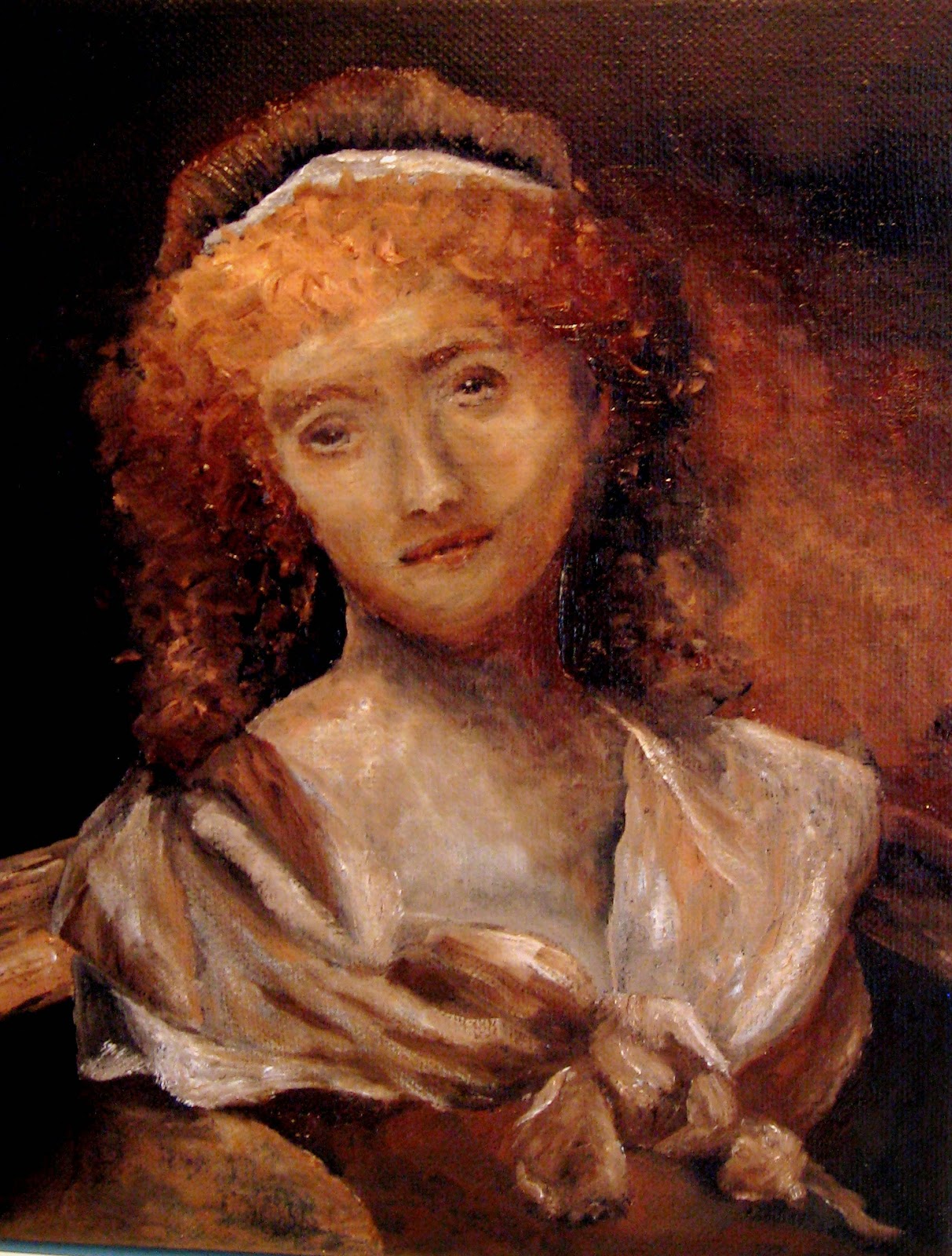 One Artist's Journey Monochromatic Master Copy Painting