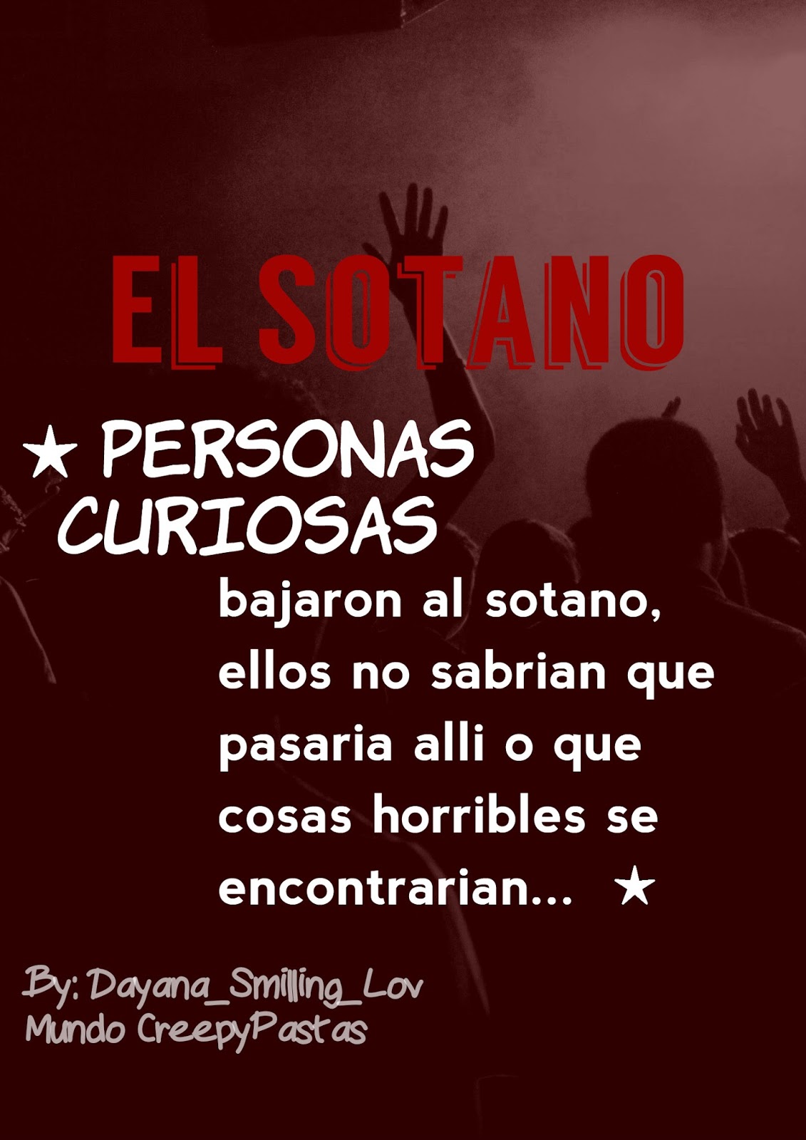 UNA CURIOSIDAD: EL SOTANO Nuevo libro 2015 creado por @Dayana_Rorguez