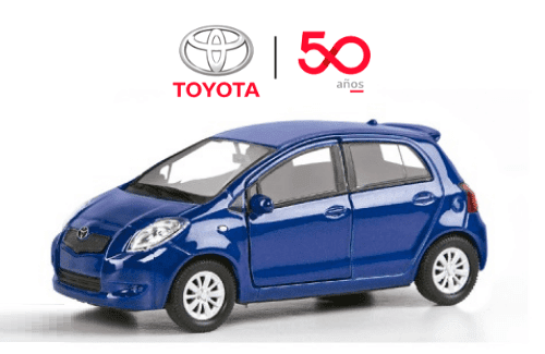 Toyota Yaris, colección Toyota 50 años