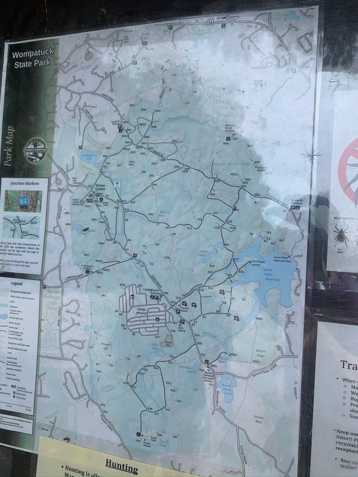 Wompatuck State Park Map Wompatuck State Park (Hingham, Ma) | Jcxc