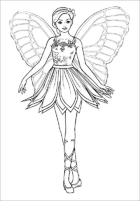 fairy fairies faerie faeries coloring pages coloring.filminspector.com