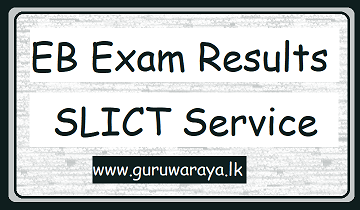 EB Exam Results - SLICT Service