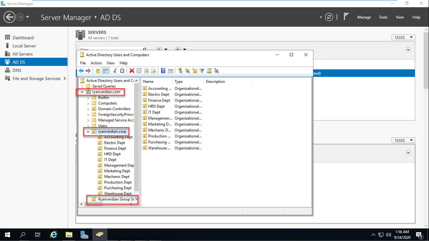 Как зайти в Active Directory Windows 10