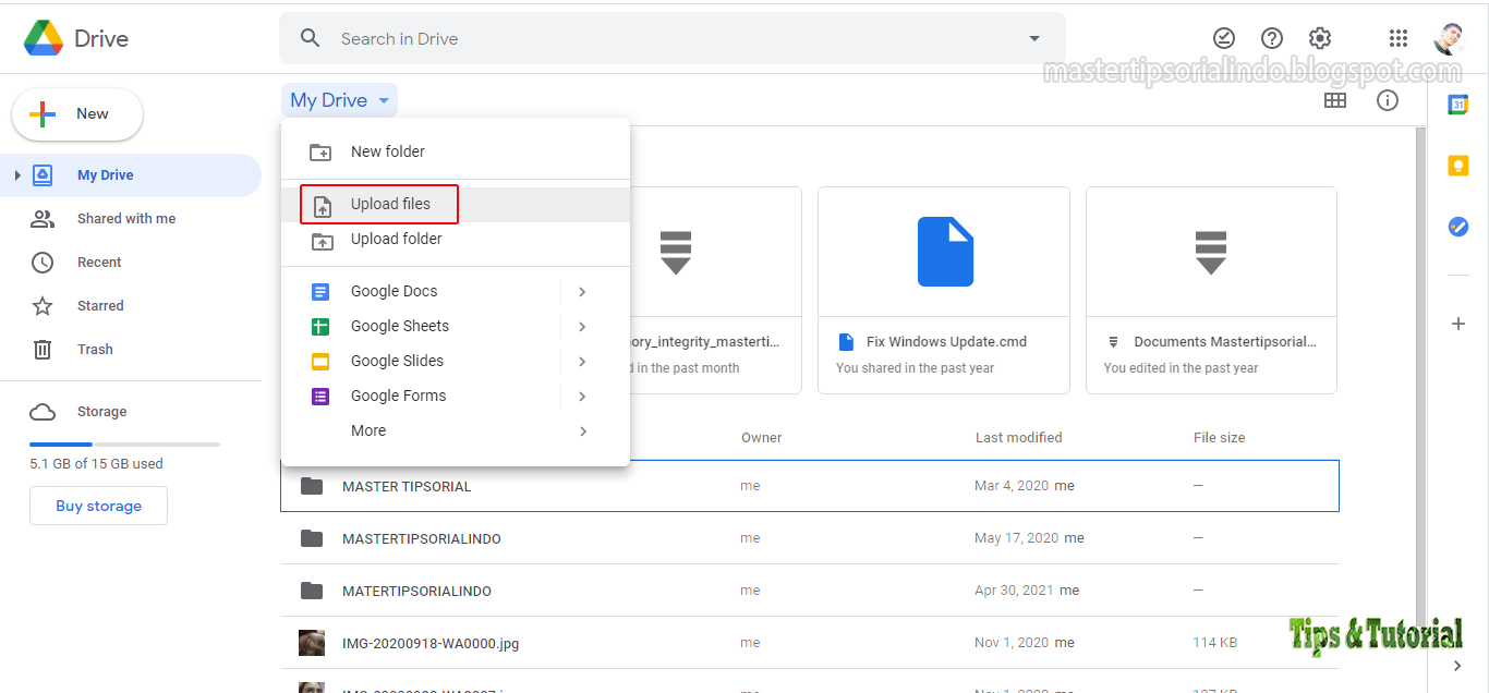 Cara Mengirim File dan Folder Besar Melalui Gmail Mastertipsorialindo