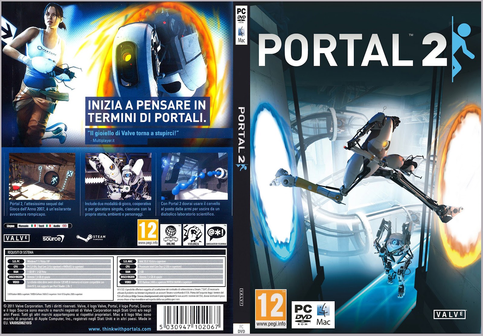 Portal 2 pc dvd фото 116