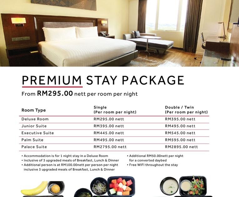 Malaysia Quarantine Premium Package 【番外編】Malaysia赴任記 隔離ホテル情報