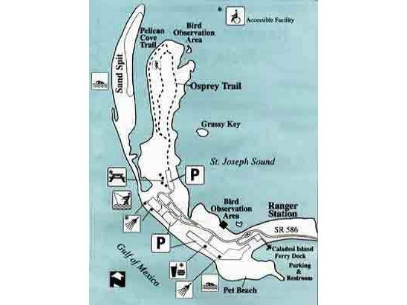honeymoon island florida map idaho map