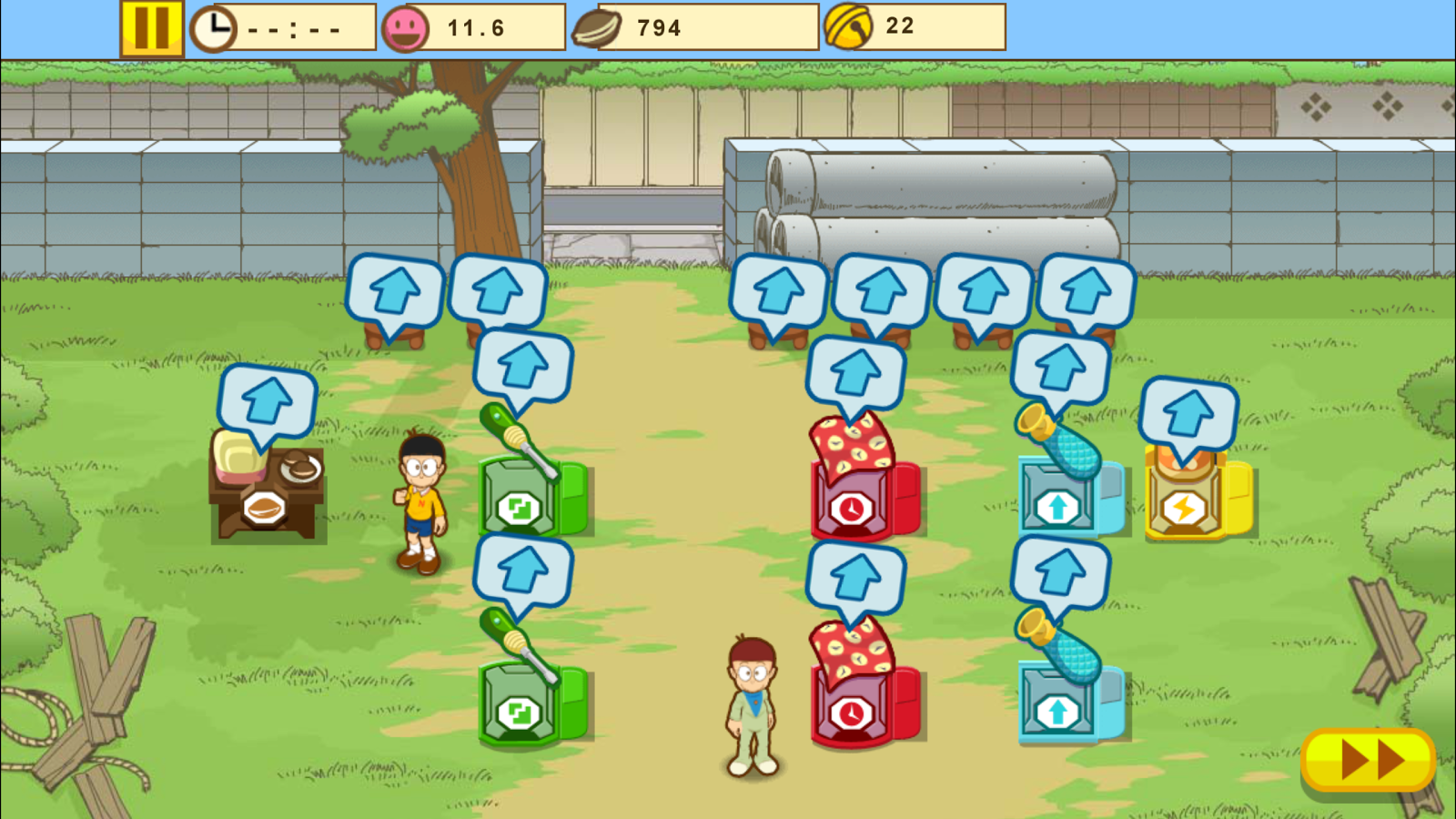 【益智】Doraemon Repair Shop Game UI 研究室 ゲーム UI ライブラリ