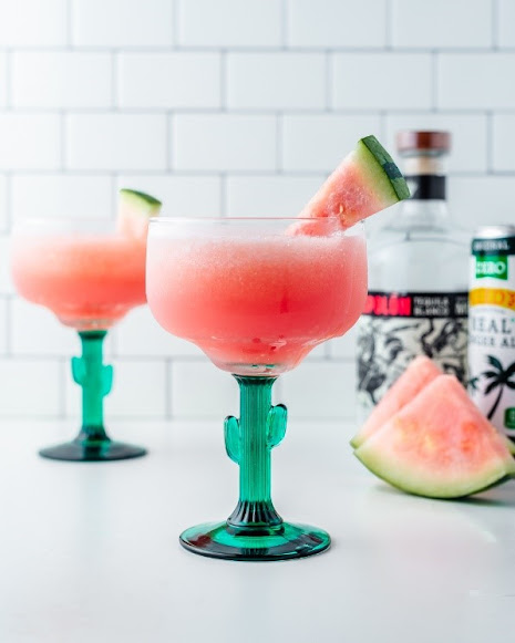 watermelon ginger margarita