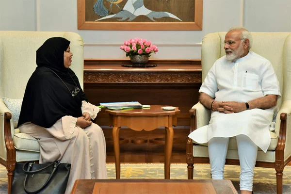 PM Modi Receives Model Nikahnama, AIMWPLB Requests for Aadhaar Link, New Delhi, News, Muslim, Prime Minister, Narendra Modi, Meeting, Marriage, National