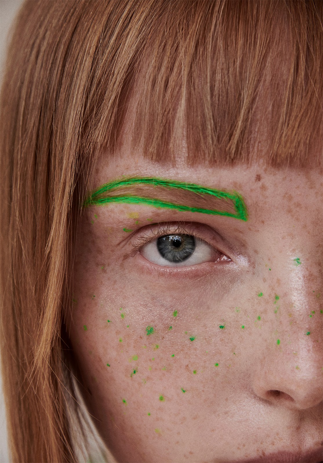 The Fly Twins Hope and Grace Fly Beauty Editorial Green Yellow