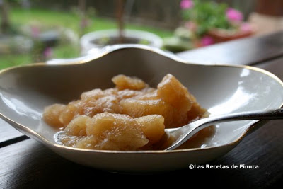  Compota de manzana con canela 