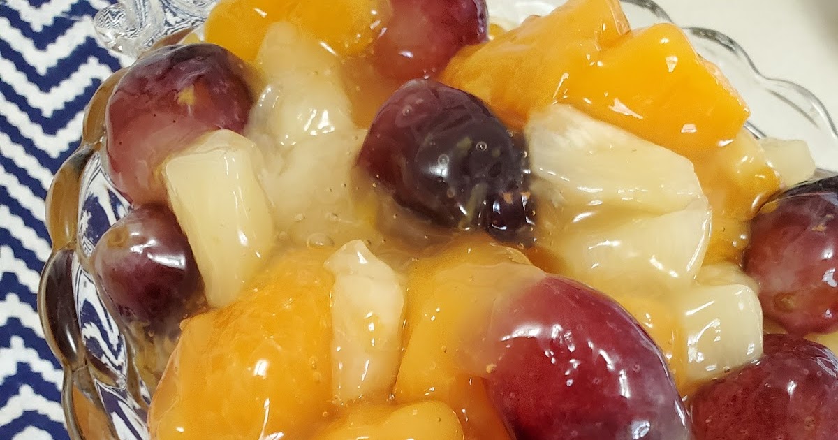 The Better Baker Peach Pie Filling Fruit Salad (Quick and Easy NEW