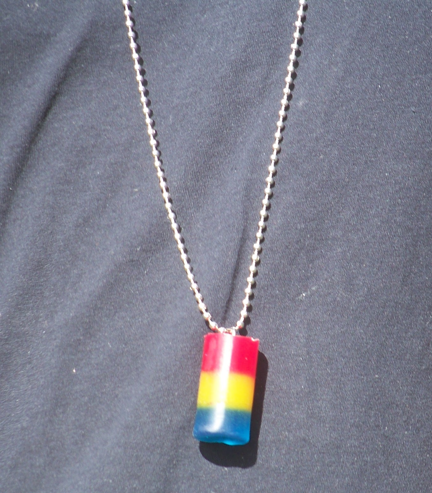 Griffin's Layered Resin Necklace