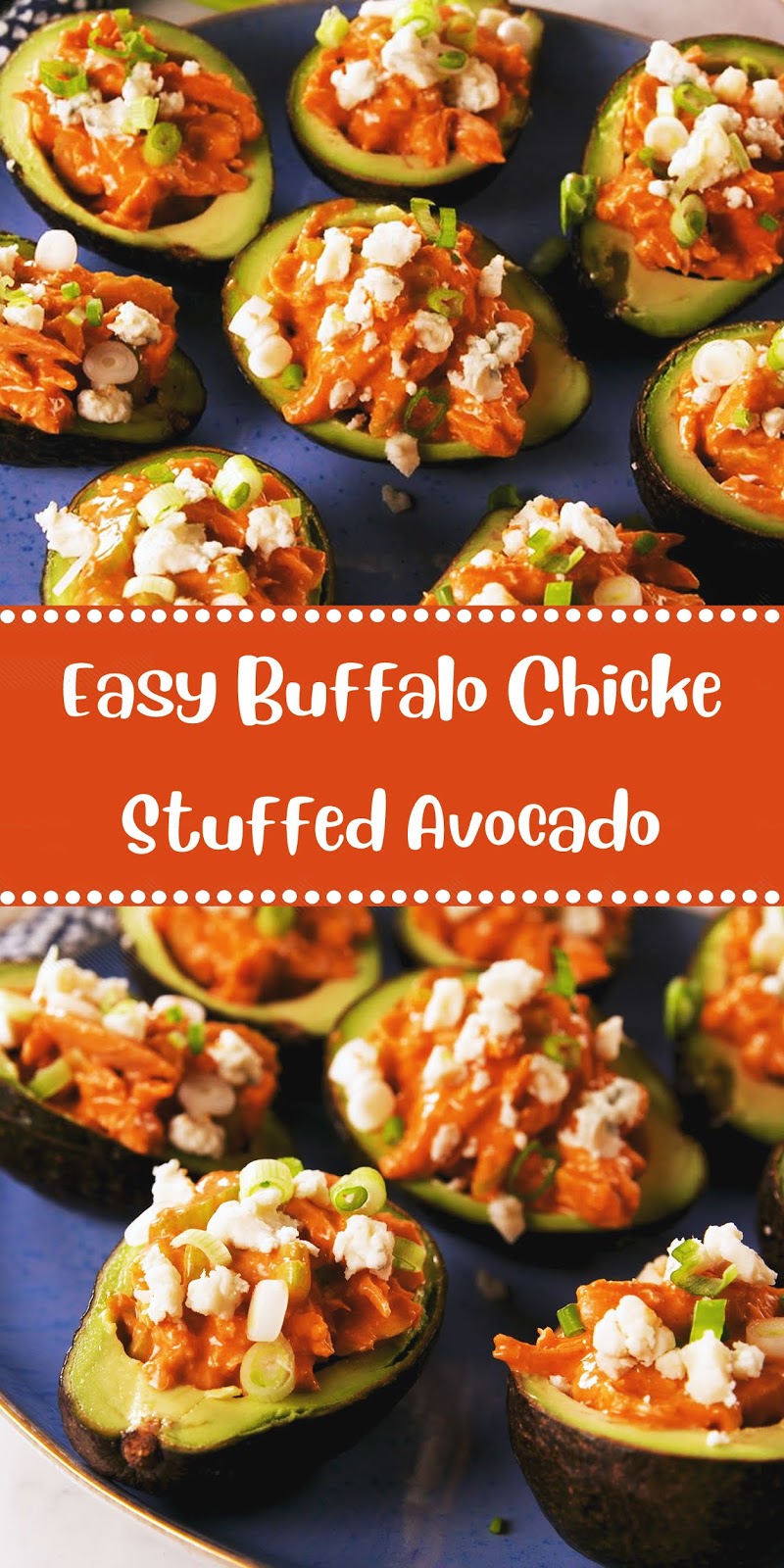 Easy Buffalo ChickenStuffed Avocado Jolly Lotus