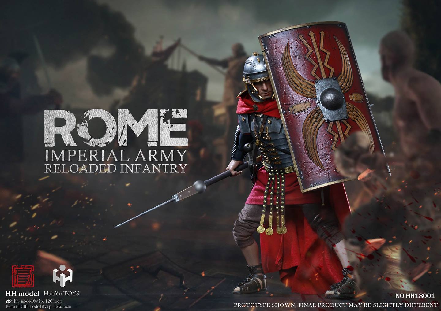 toyhaven Check out HH Model 1/6th scale Imperial Roman Army 12inch