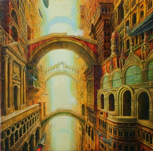 16-Venetian-Fantasy-Marcin-Kołpanowicz-Painting-Architecture-in-Surreal-Worlds-www-designstack-co