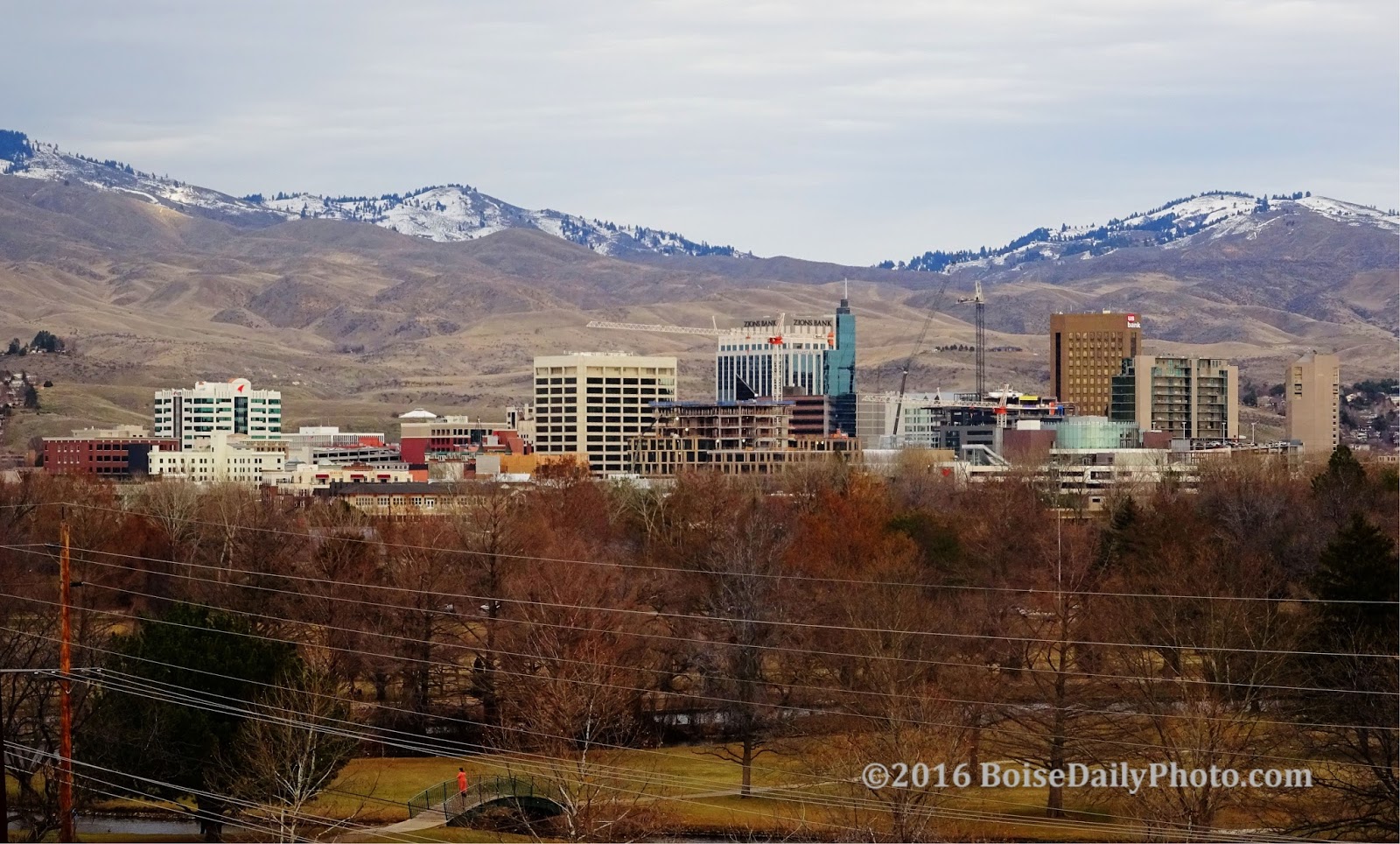 Boise Daily Photo View from the Central Bench