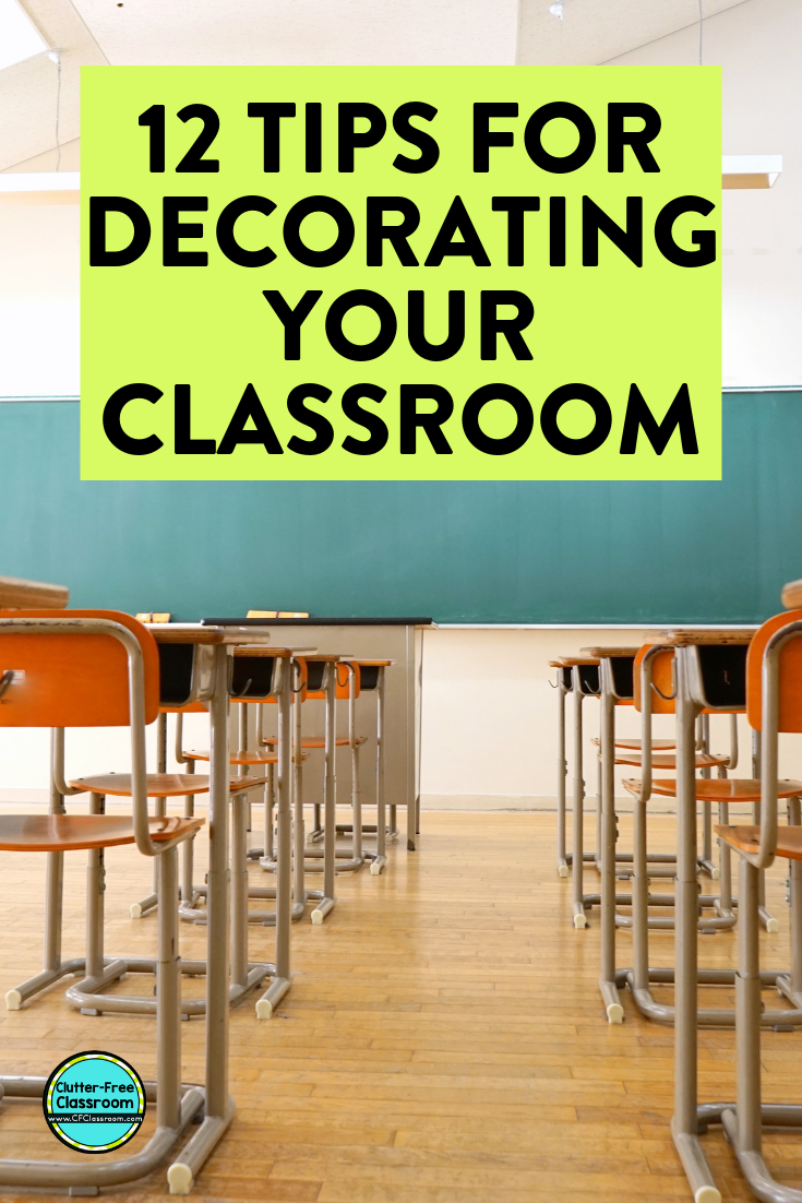 12 Tips For Decorating A Classroom Upper Elementary Snapshots