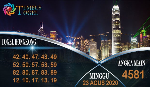 Prediksi Angka Togel Hongkong Minggu 23 Agustus 2020