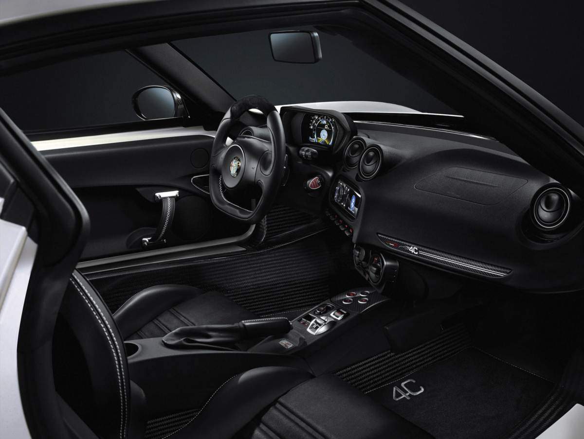 Alfa Romeo 4C Launch Edition- interior