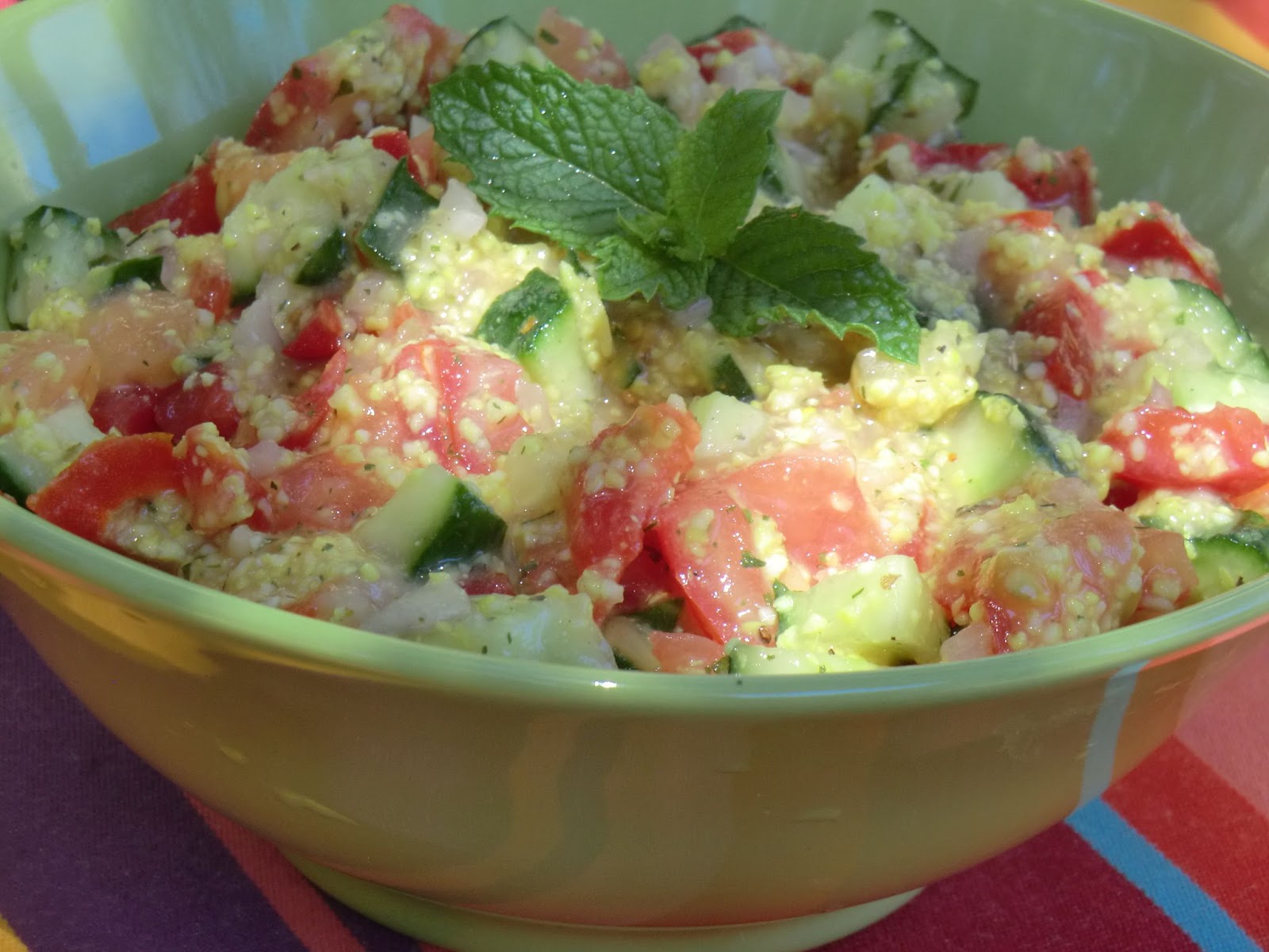 Taboulé au millet naturellement sans gluten... Ma petite cuisine