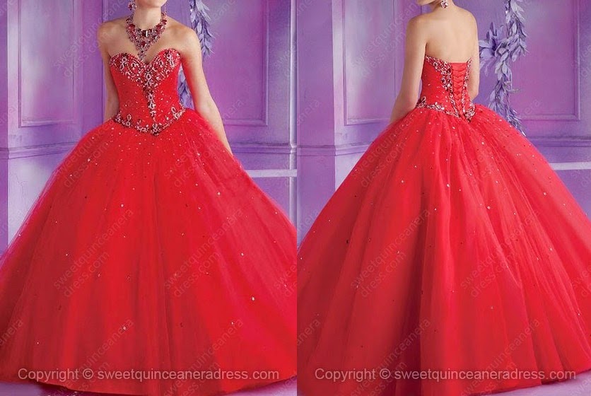 Ball Gown Sweetheart Tulle Satin Sweep Train Embroidery Quinceanera Dress