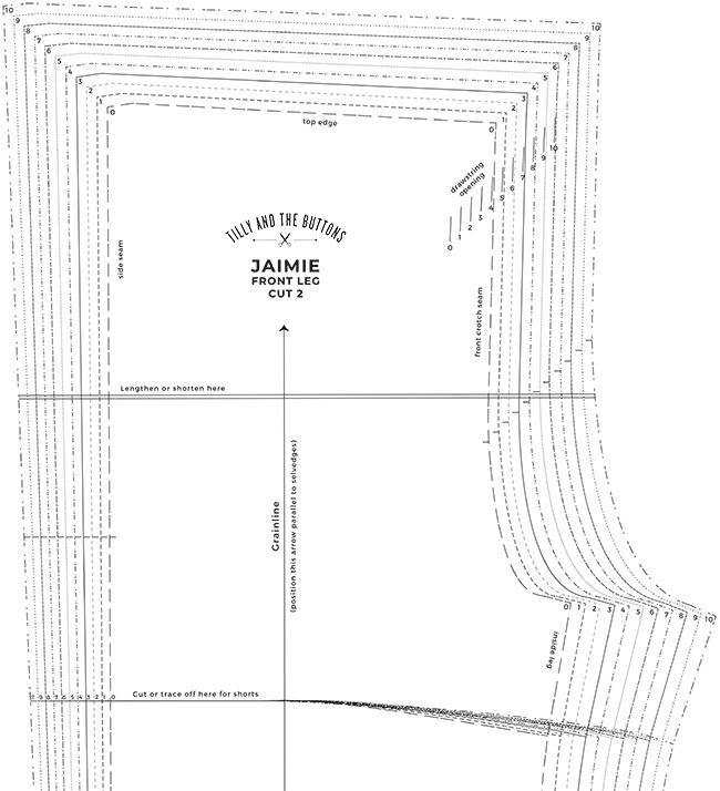 Fitting the Jaimie pyjamas sewing pattern - Tilly and the Buttons