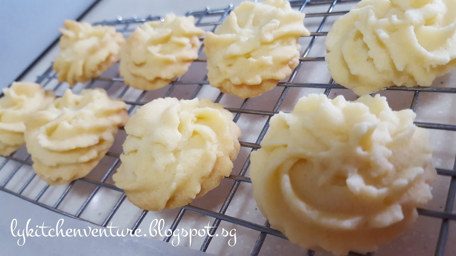 LY's Kitchen Ventures Copycat Jenny's Butter Cookies
