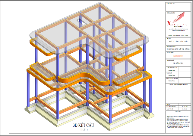 ĐÂY LÀ SẢN PHẦM HỌC VIÊN KHÓA HỌC REVIT FULL KẾT CẤU- KIẾN TRÚC CÁC BẠN THAM KHẢO NHÉ.