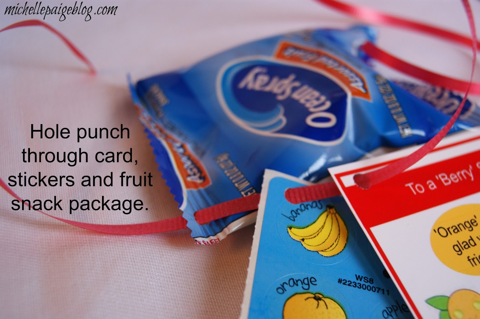 michelle paige blogs Fruity Pun Valentines