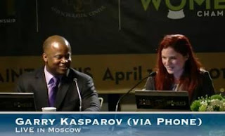 Echecs aux USA : Kasparov invité via Skype