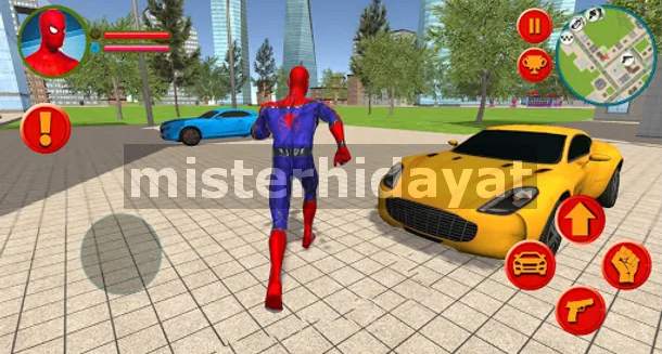Download Spider Rope Hero Man Vegas Crime Simulator