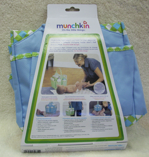 Bebekidsworld Munchkin Portable Diaper Caddy ( diapers bag )