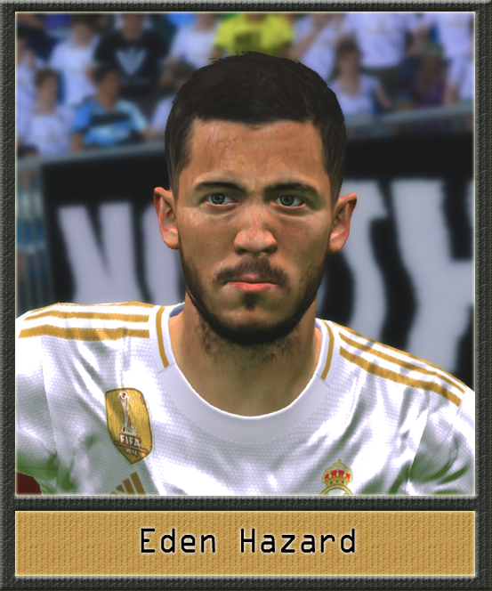 PES 2017 Faces Eden Hazard by Dewatupai PESID