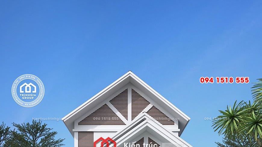 Mẫu nhà cấp 4 có gác lửng đẹp hiện đại được yêu thích nhất - Mã số BT1009 - Ảnh 4