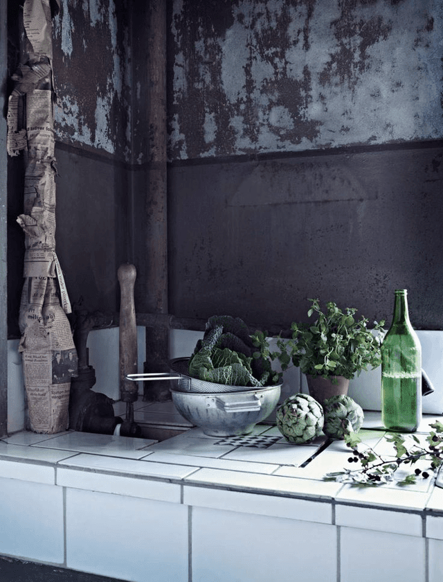 Casa de estilo retro con encanto