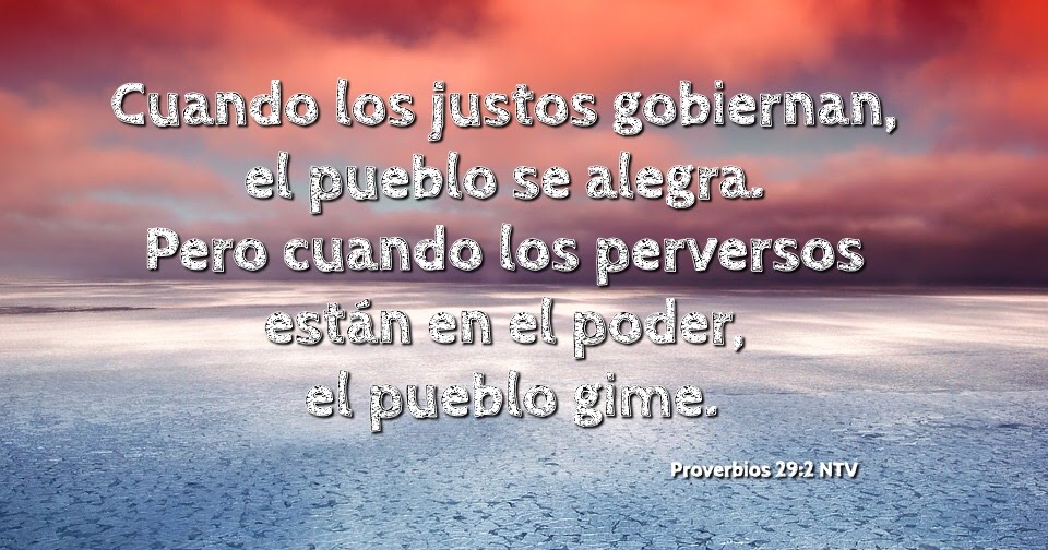 Promesas de Dios Proverbios 29