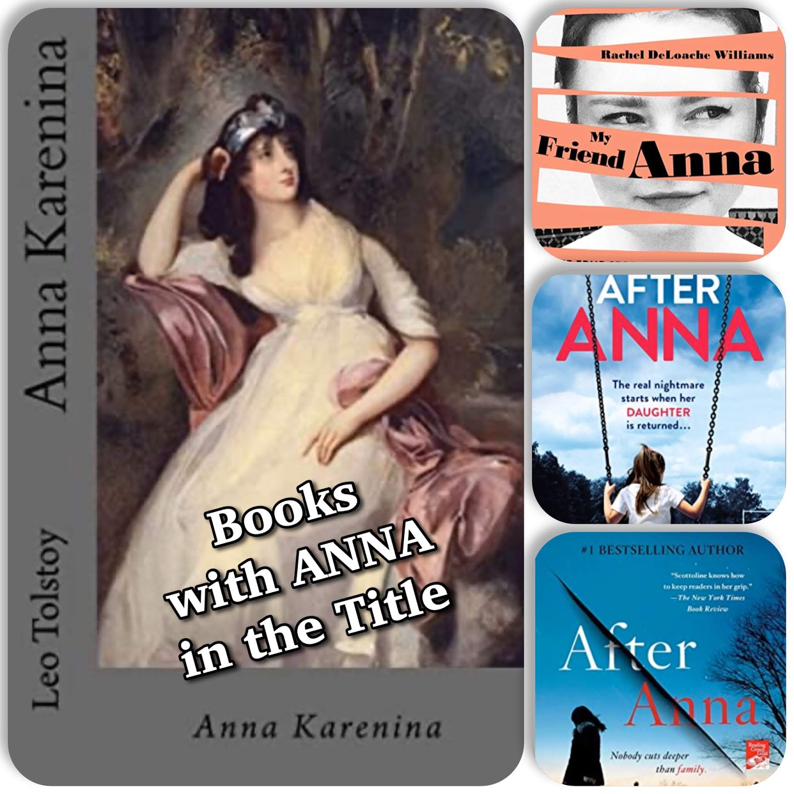 Silver's Reviews: Books With ANNA in the Title
