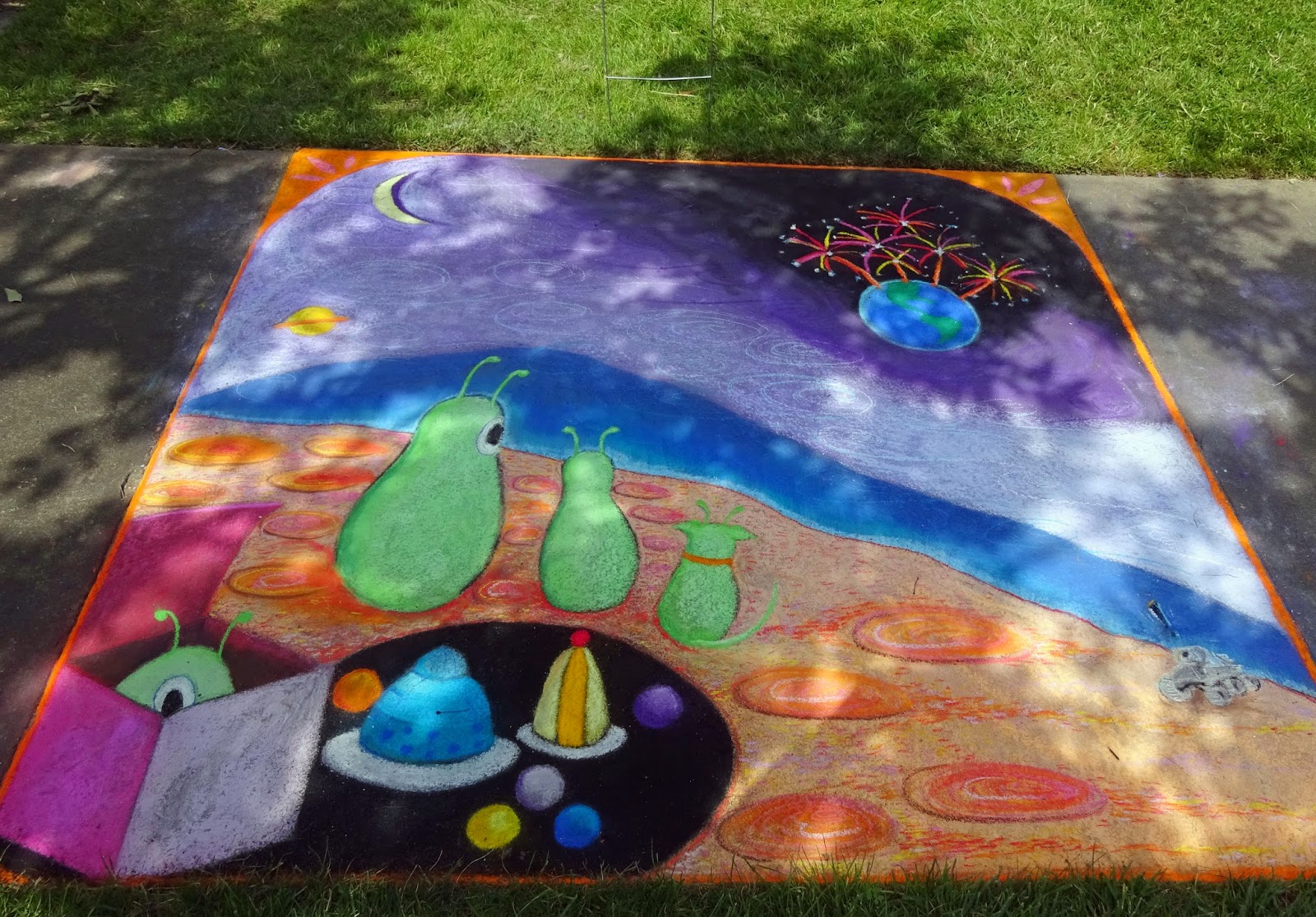 Boise Daily Photo Chalk Art Festival 2014 Gallery