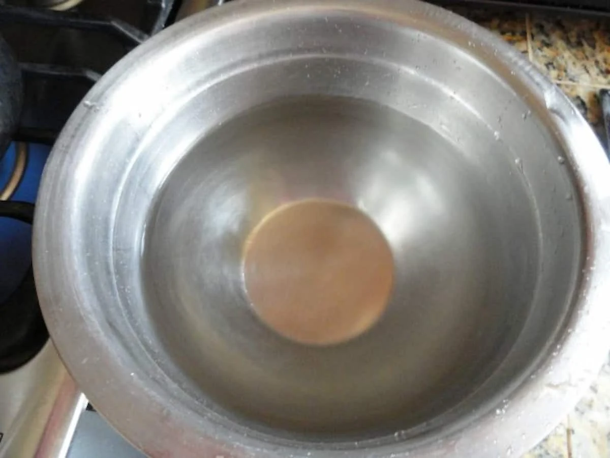 A medium bowl of water to make Cinnamon Rock Candy.