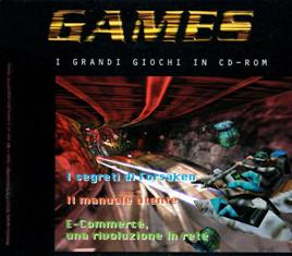 Games. I grandi giochi in CD-ROM 9 - Febbraio 2000 | CBR 215 dpi | Mensile | Videogiochi
Il progetto prevedeva un videogiochi di successo + una rivista dentro al cd stesso. La rivista è di ottima qualità.