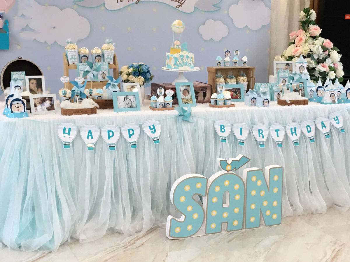 Các mẫu trang trí bàn sinh nhật đẹp  Bàn gallery sinh nhật cho bé gái và  bé trai table birthday decoraion